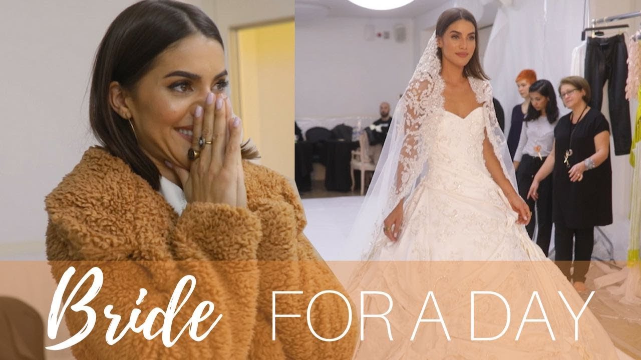 BRIDE FOR A DAY AT PFW! (Part 1)