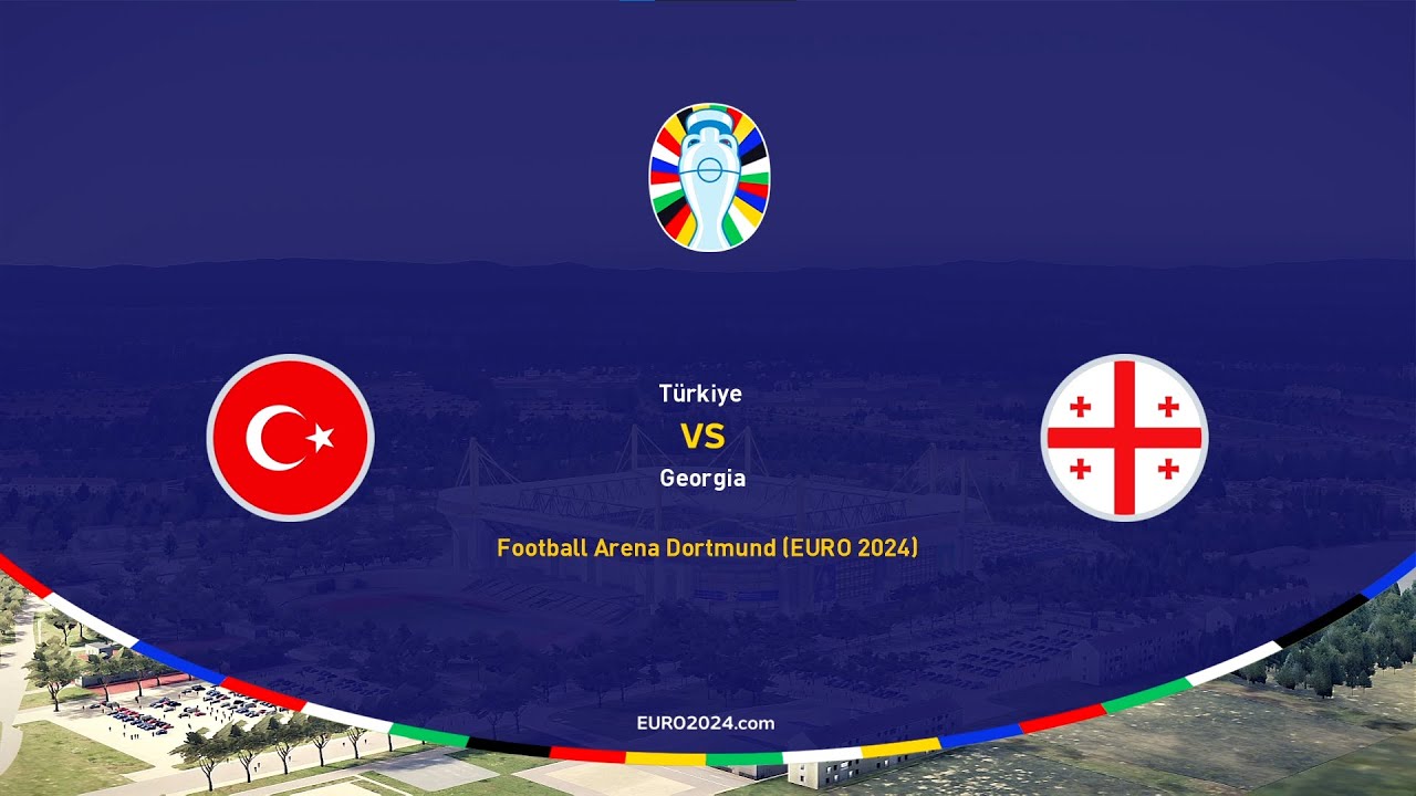 Turkey v Georgia | UEFA Euro 2024 | Group F | Matchday 1 | PES 2021