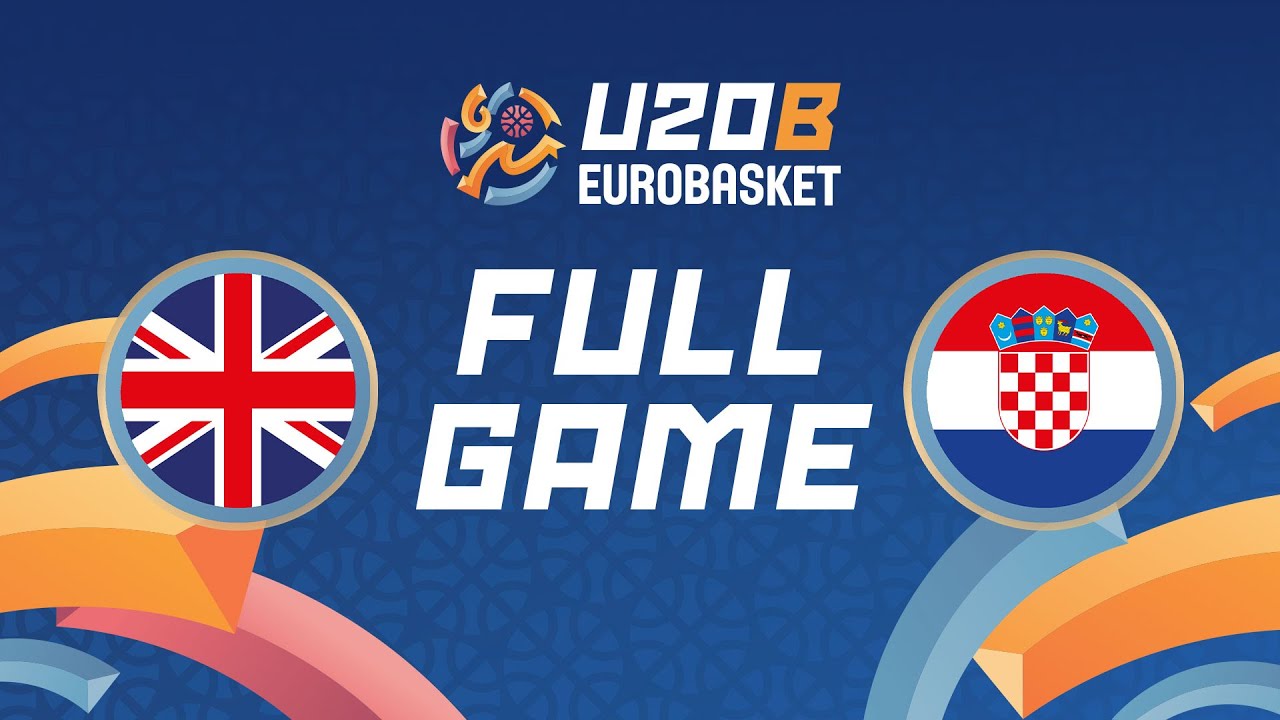 Qualif. Round | GBR v CRO | Full Basketball Game | FIBA U20 Women's EuroBasket 2024 Div. B