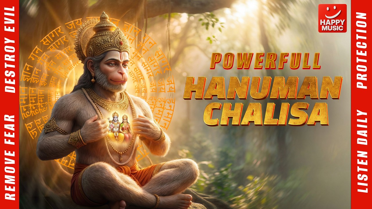 Hanuman Chalisa New 2026 | Listen Every Morning for Strength & Protection, Remove Fear & Negativity