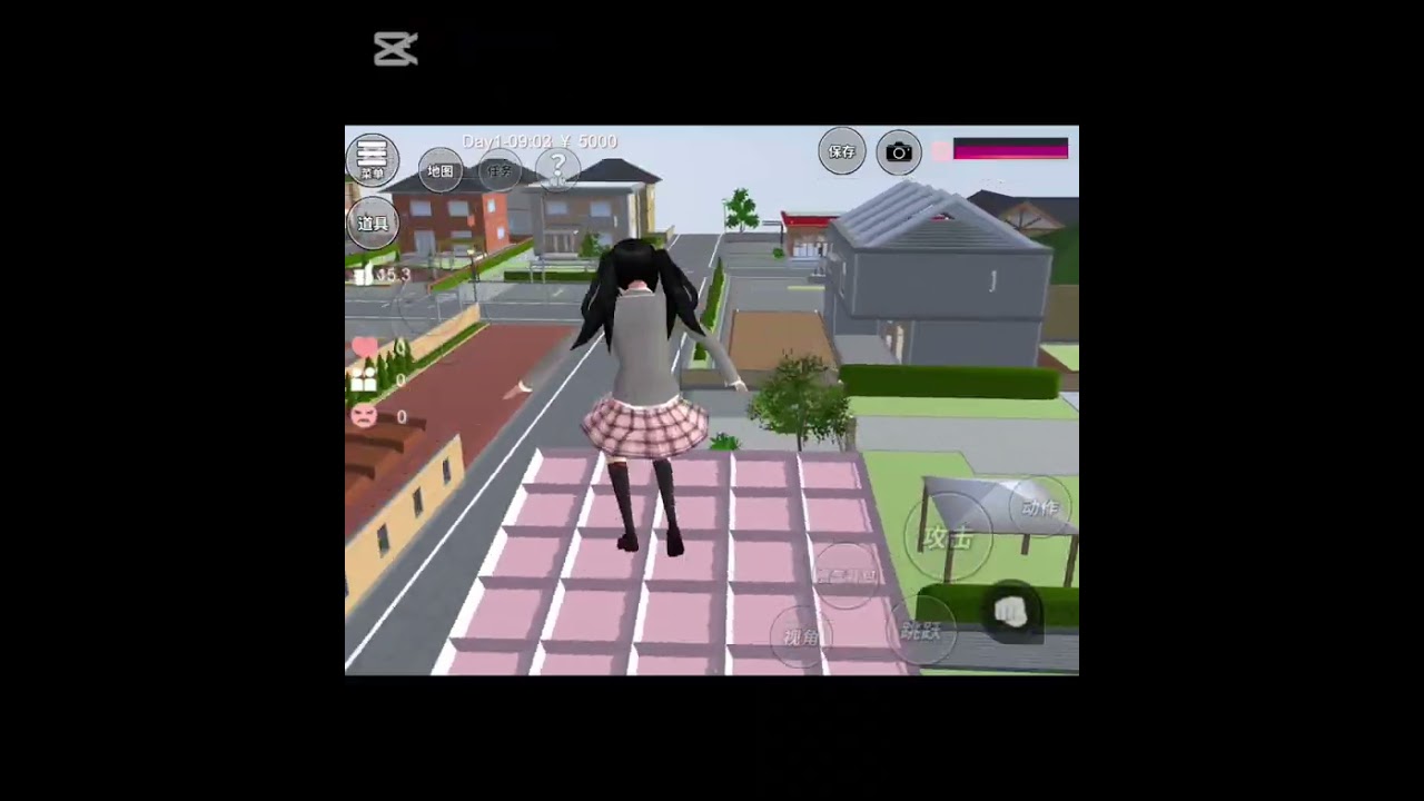 跑酷合輯#櫻花校園模擬器 #sakuraschoolsimulator ￼