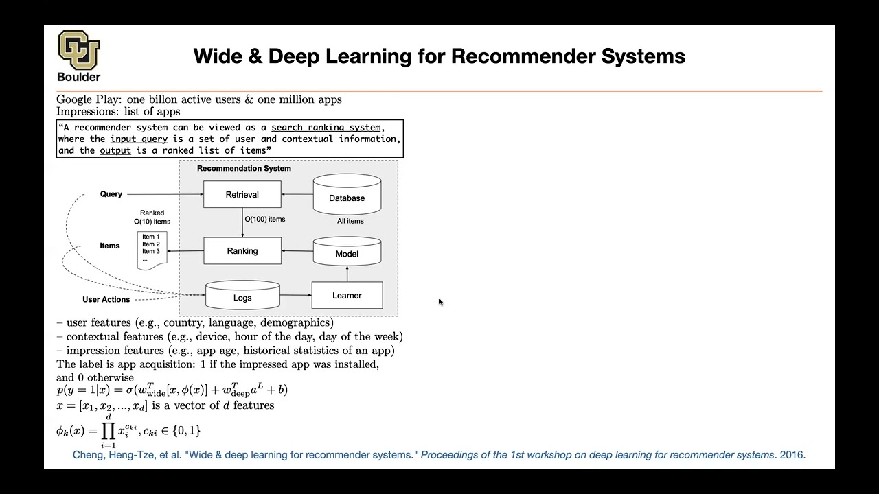 Wide & Deep Learning | Lecture 81 (Part 3) | Applied Deep Learning (Supplementary)