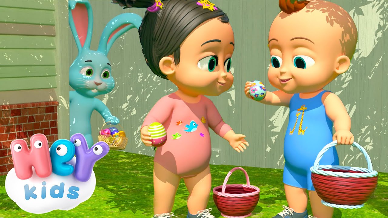 Coelho da P&aacute;scoa e Mais !  | Can&ccedil;&atilde;o de P&aacute;scoa | M&uacute;sica Infantil - HeyKids Portugu&ecirc;s