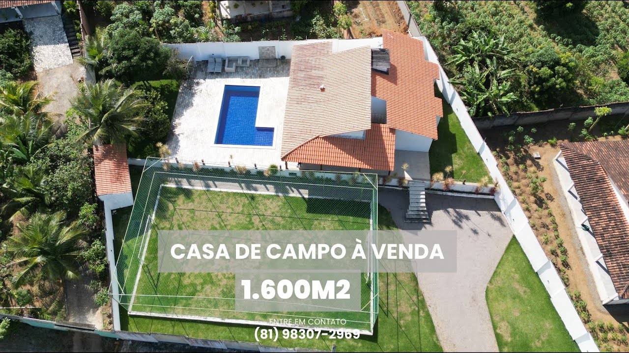 #casadecampo  CASA DE CAMPO A VENDA / VITÓRIA-PE #arquitetura #chácara #sitio #fazenda #imoveis 