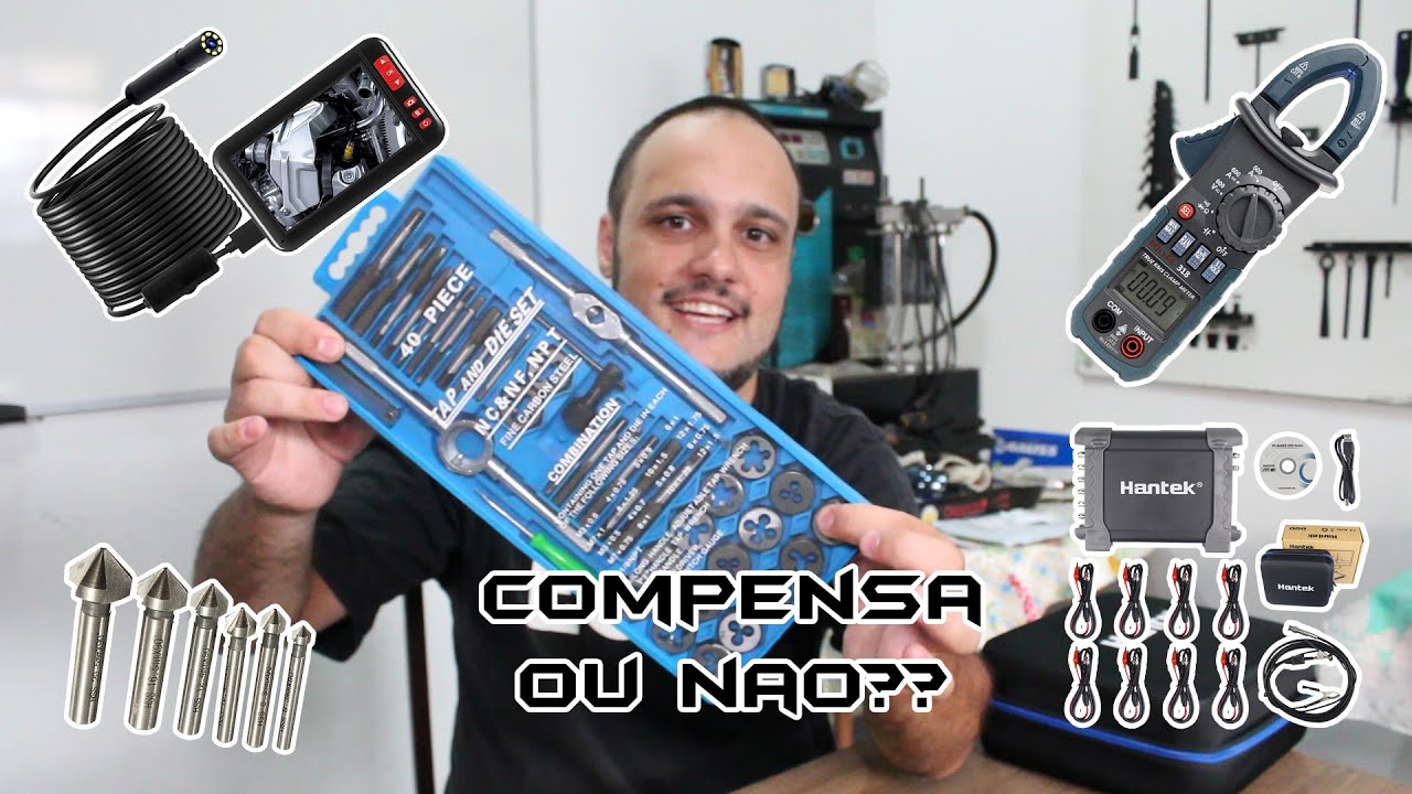 O que eu já comprei na China e avaliação das ferramentas!! VLOG #4