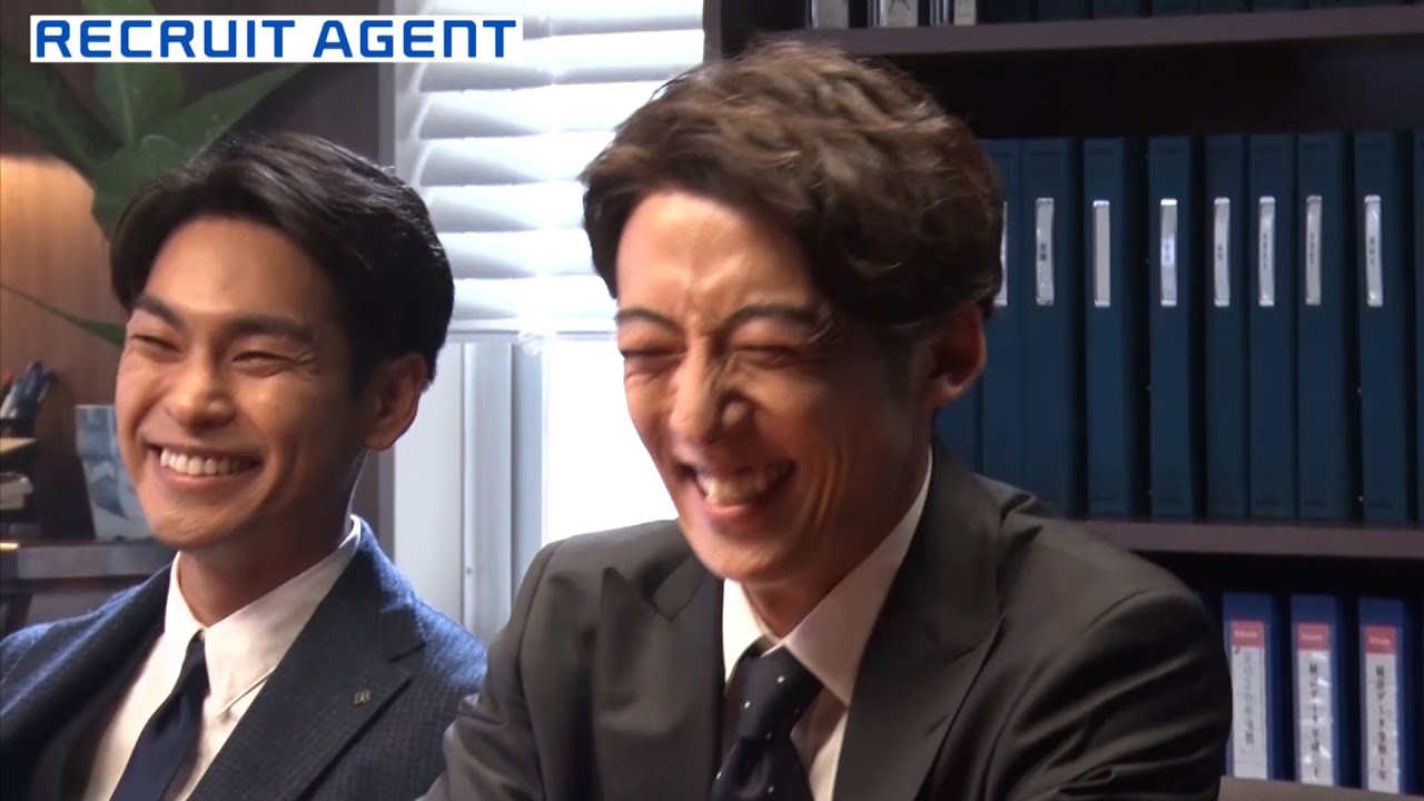 高橋一生、せりふカミカミに「ごめんなちゃい」柳楽優弥との名コンビ再び！？　『リクルートエージェント』新TVCM