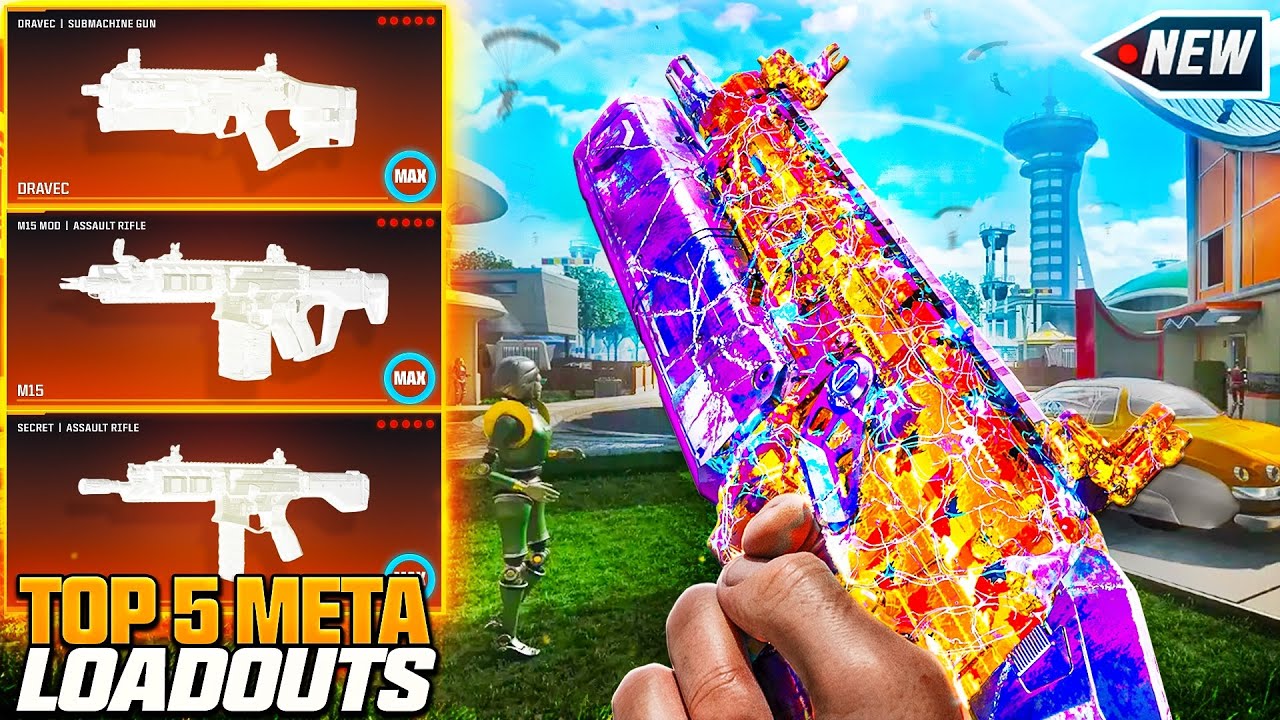 TOP 5 BEST LOADOUTS in Black Ops 7! (BO7 META Loadouts)