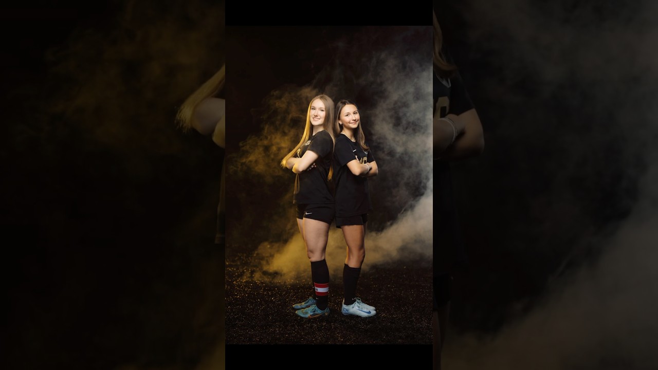 Little Rock Central Soccer photoshoot! #sportsphotography #offcameraflash