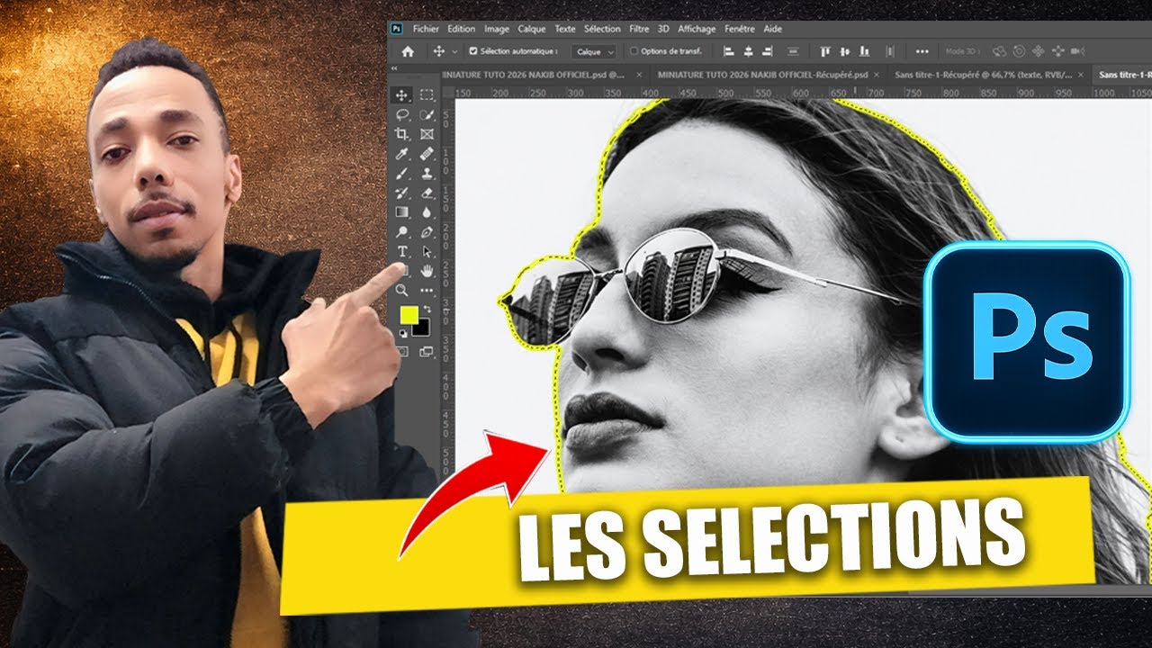 Outils de sélection Photoshop : lequel utiliser et quand ?