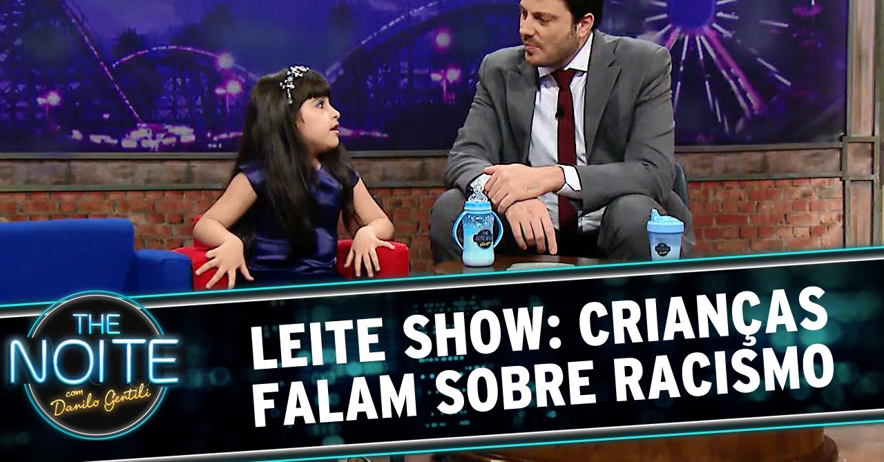 The Noite (18/09/14) - Leite Show: Crianças falam sobre racismo