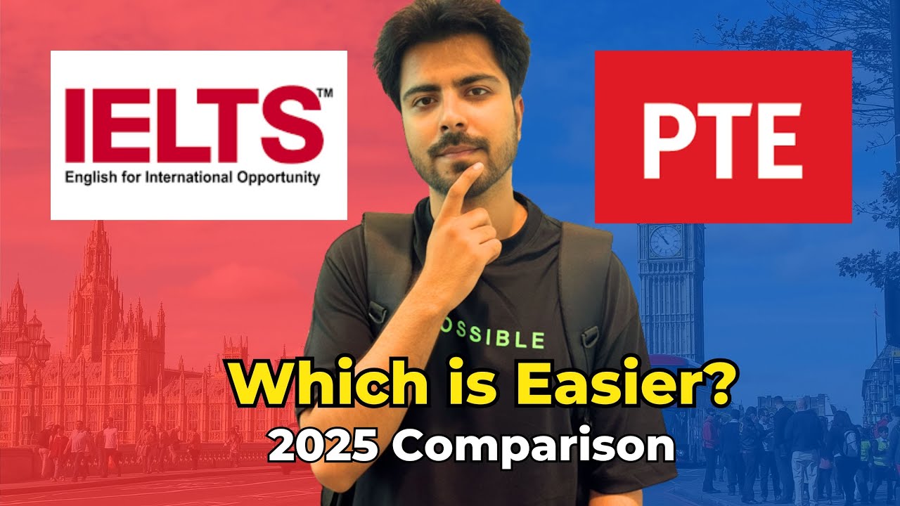 🎯 IELTS vs PTE | Which Test Is Easier & Better for You? | How to Prepare them?