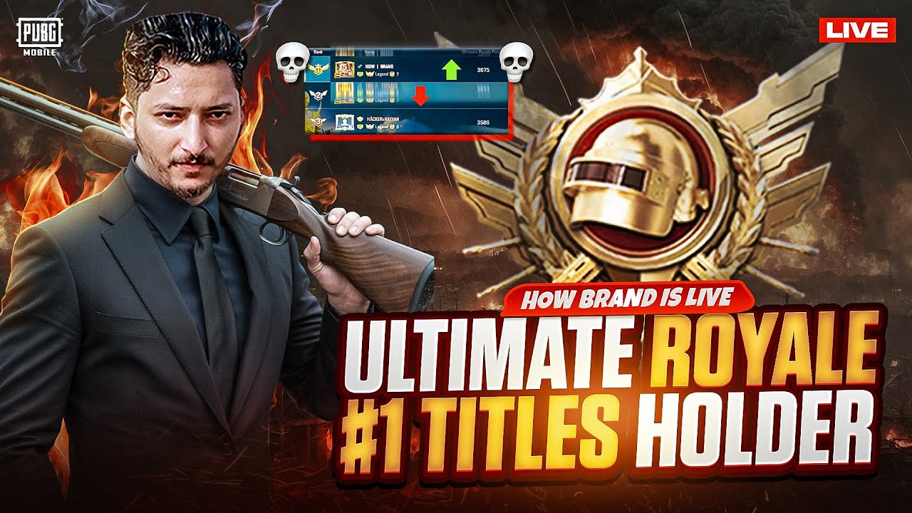 Short Stream? Ultimate Royale Hard Lobbies | Pubg Mobile | How Brand