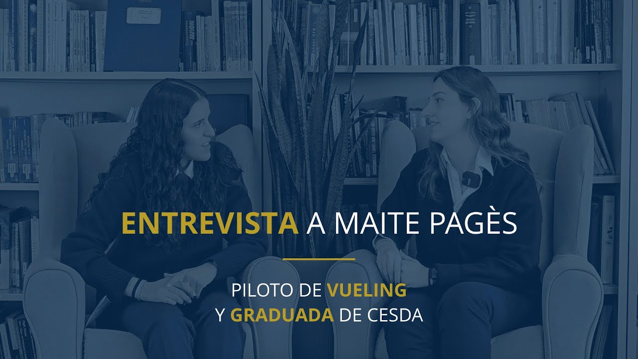 Entrevista a una joven piloto de Vueling