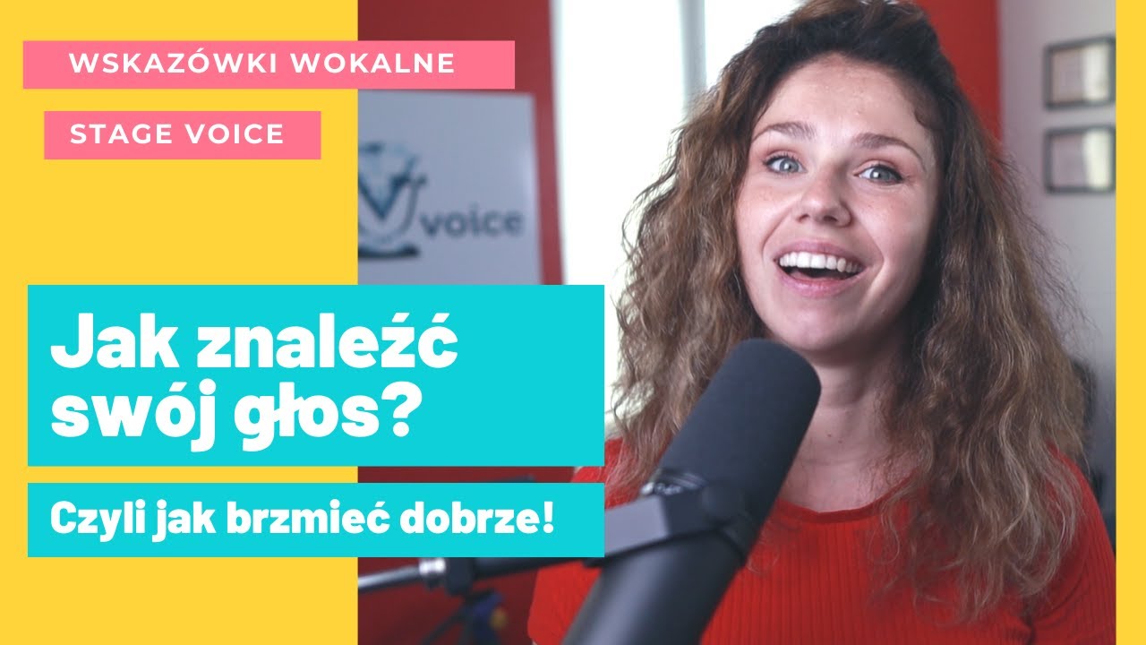 Jak znaleźć swój głos? Czyli jak brzmieć dobrze? - Wskazówki wokalne