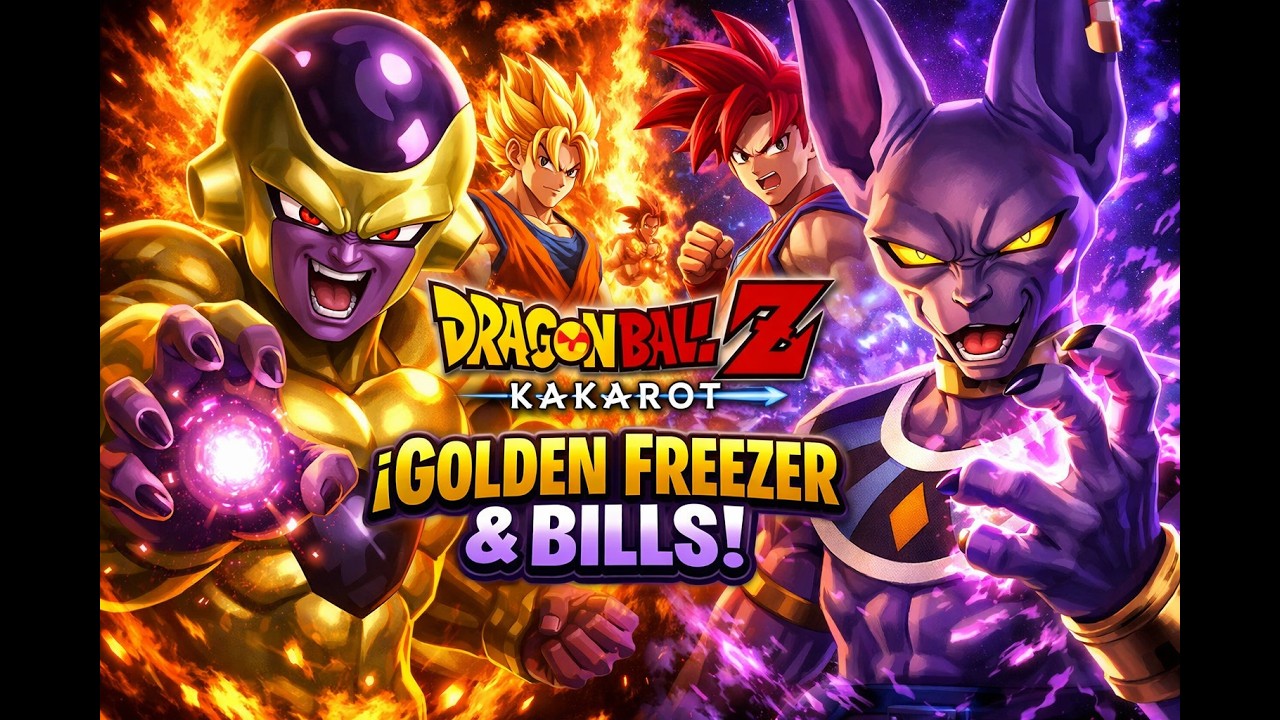DRAGON BALL Z KAKAROT PC En Español (DLCs) BILLS Y GOLDEN FREEZER.  NO COMMENTARY.