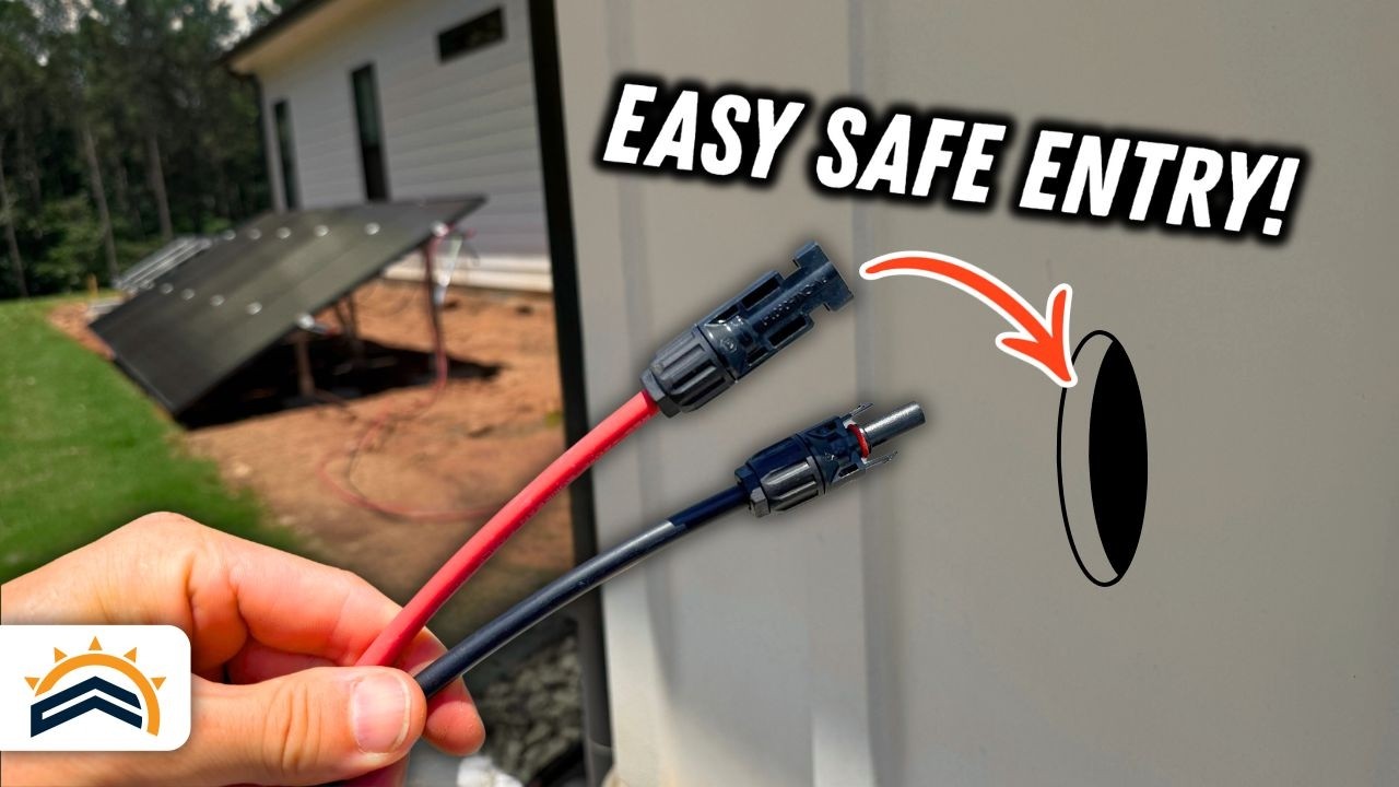 How to Run Solar Cables Inside Your Home Safely