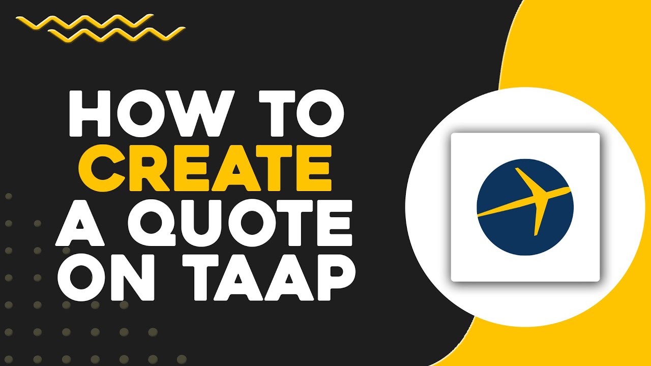 How To Create A Quote On Expedia TAAP (Quick & Easy)
