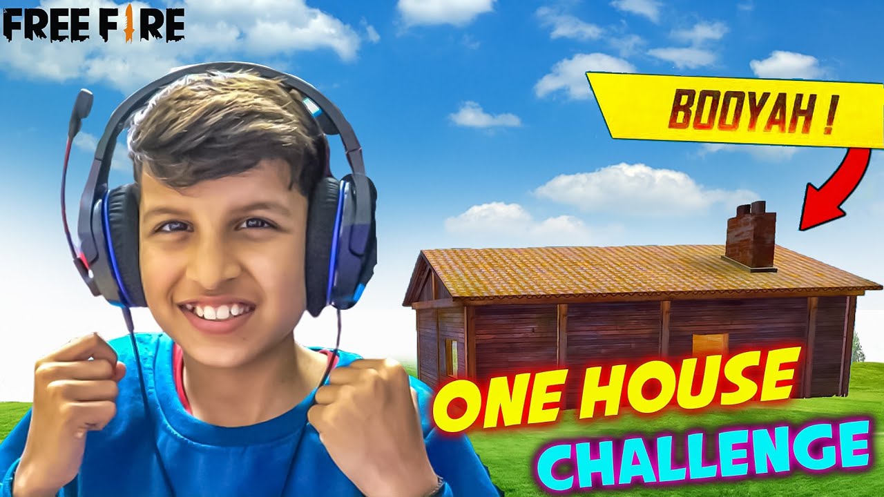 One House Challenge 🏠│ Free Fire Max 😍