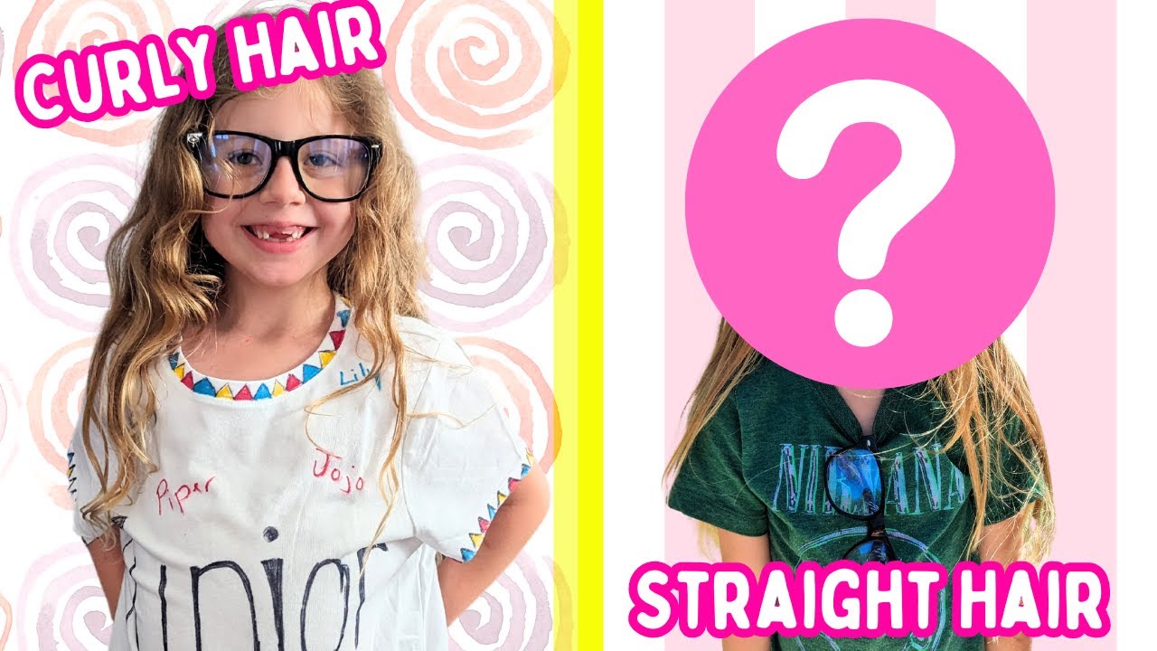 Layla's Makeover | What Does Her Hair Look Like Straight??!!