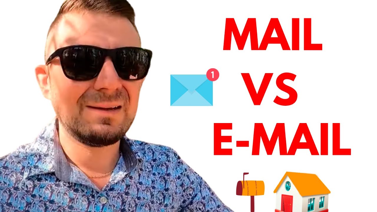 Czy jest jakaś r&oacute;żnica pomiędzy E-MAIL a MAIL? 🇺🇸 Dave z Ameryki