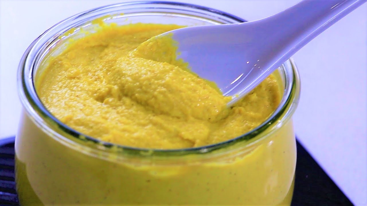 صلصة الخردل الموطارد صحية واقتصادية  الشيف نادية  | Recette Sauce moutarde