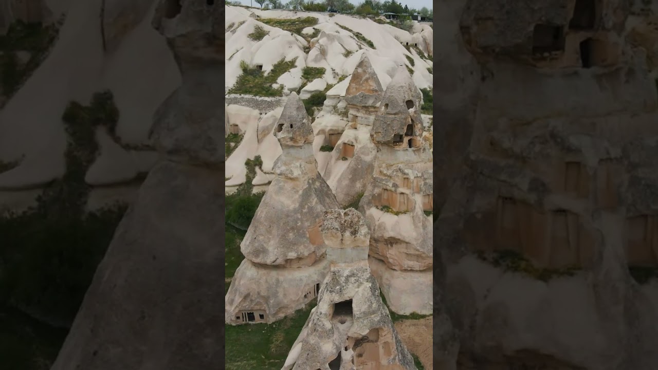 #10 Top 10 Unknown NATURAL WONDERS: Fairy Chimney Rock Formations of Turkey - Cappadocia #shorts