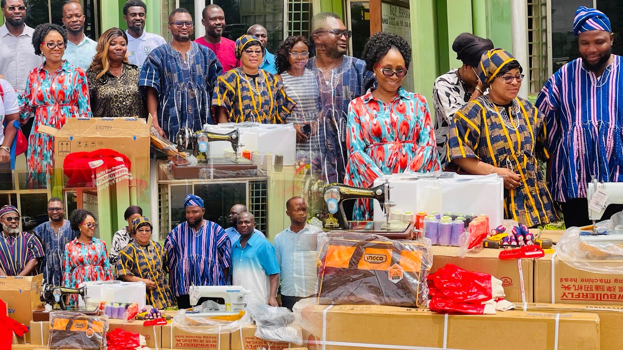 Ga East Municipal Assembly empowers mastercraft persons with essential tools