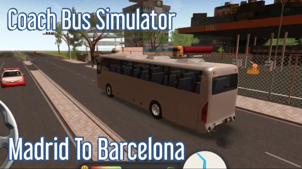 Madrid To Barcelona - Coach Bus Simulator - European Tour