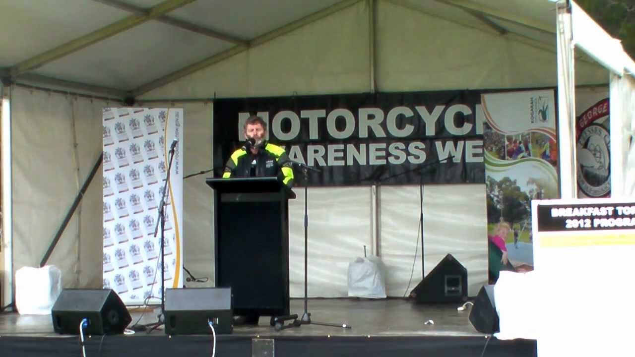 Breakfast Torque 2012 - Duncan McRae on Road & Riding Safety