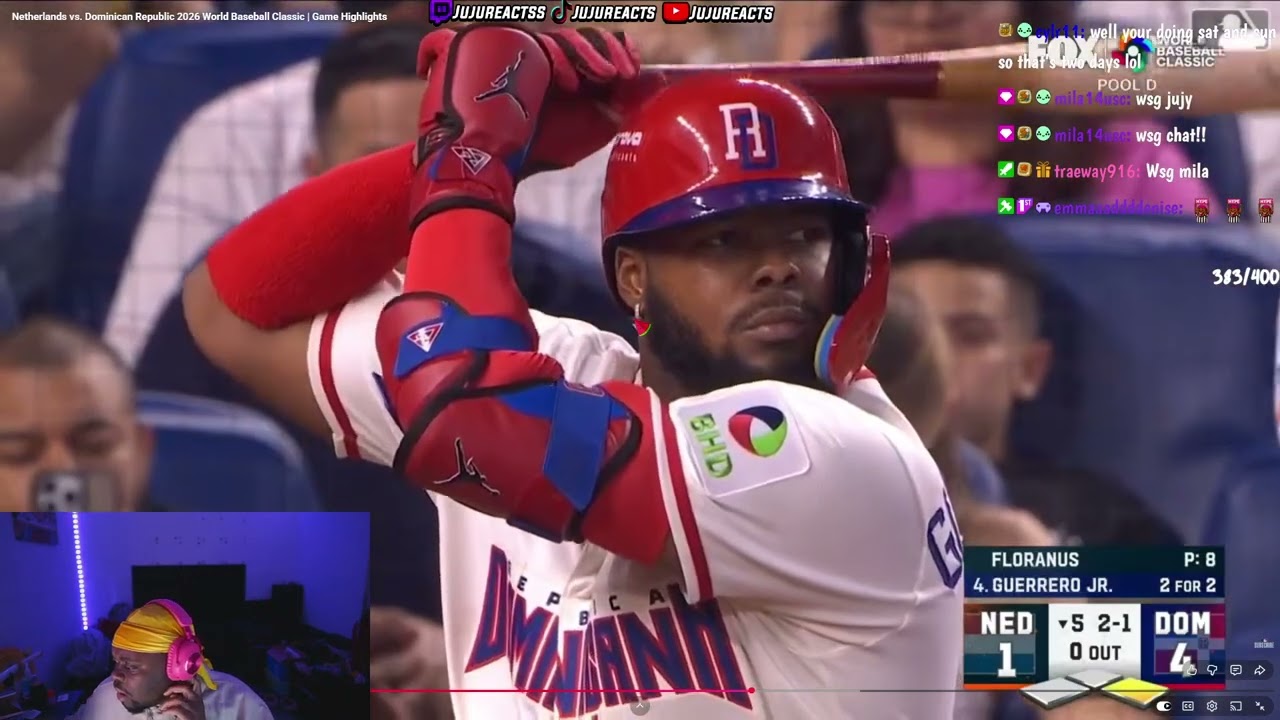 JuJuReacts To Neitherlands vs Dominican Repulic Full Game Highlights | 2026 WBC