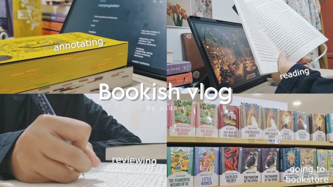 Bookish vlog📚 going to bookstore, reviewing books, book haul, reading(s)📖