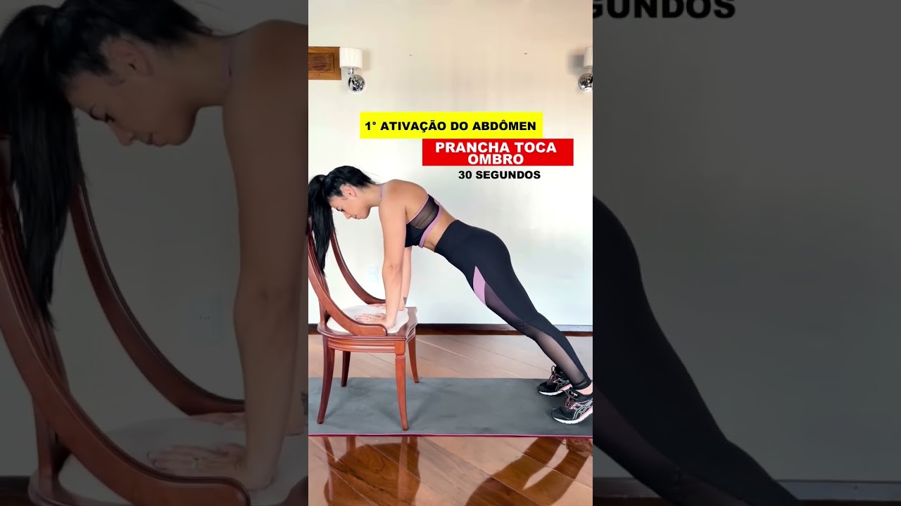 🔴3 exerc&iacute;cios que v&atilde;o queimar gordura e tonificar os m&uacute;sculos da barriga #secarabarriga #emagrecer