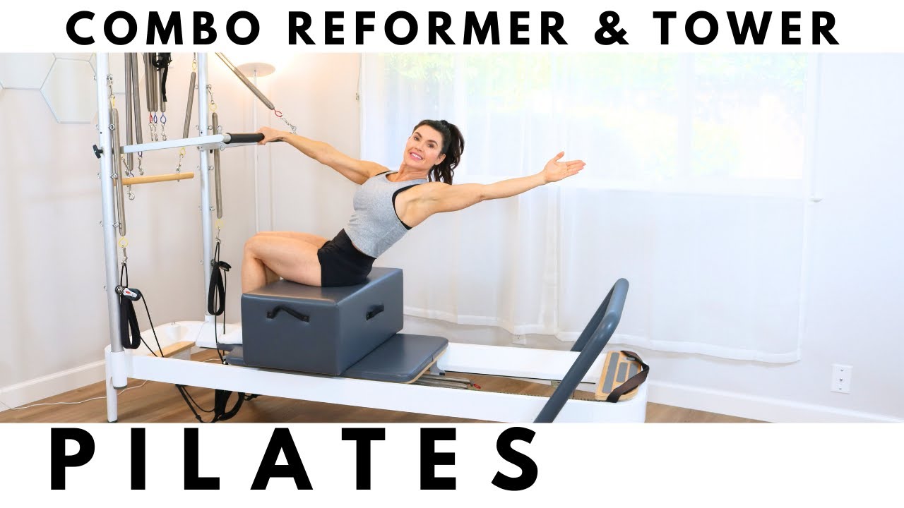Balanced Body Allegro 2 Pilates Full Body Reformer и Tower of Power Combo 50 мин. Широчайшие мышц...