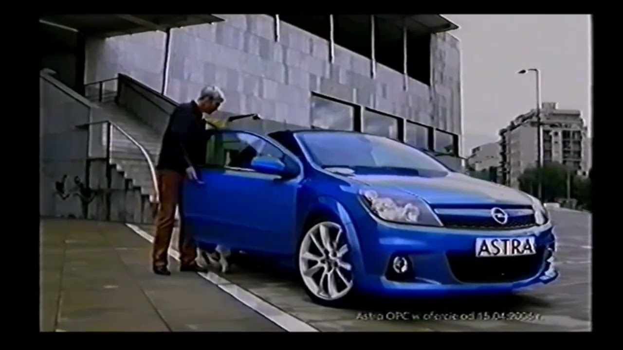 Reklama Nowy Opel Astra H, Astra OPC 2006 Polska
