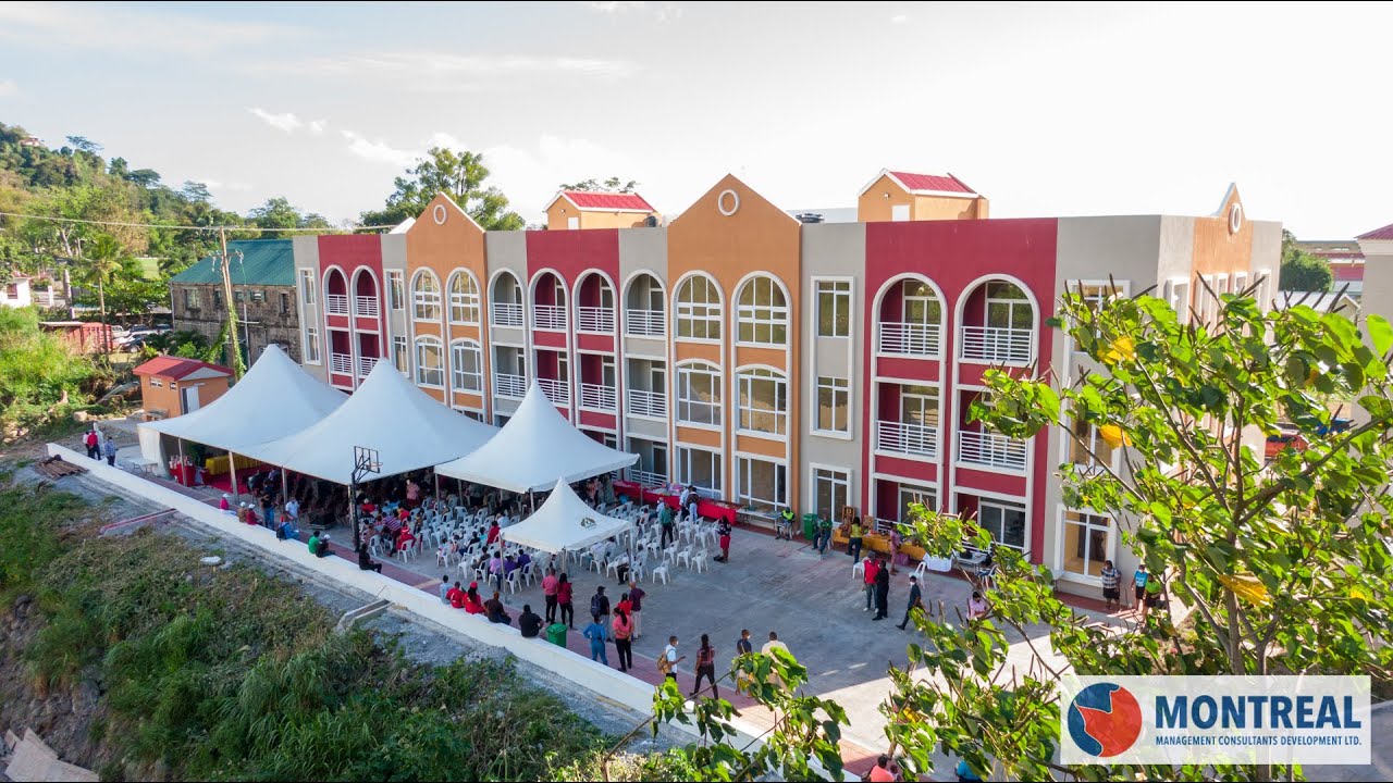 Handover Ceremony of Roseau Upper River Bank Housing Development