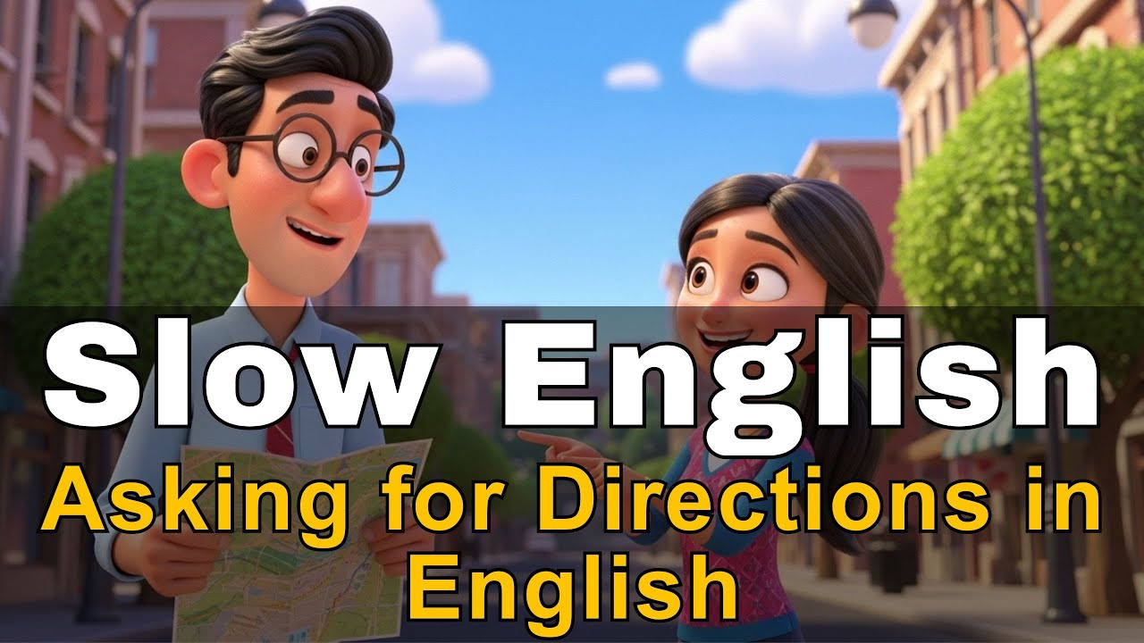 Asking for Directions in English | Learn English Through Story | English Listening Practice