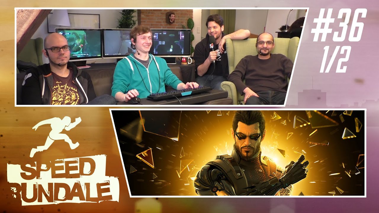 [1/2] Deus Ex: Human Revolution  mit Heinki, Sia, Simon und Gregor | Speedrundale | 26.03.2016
