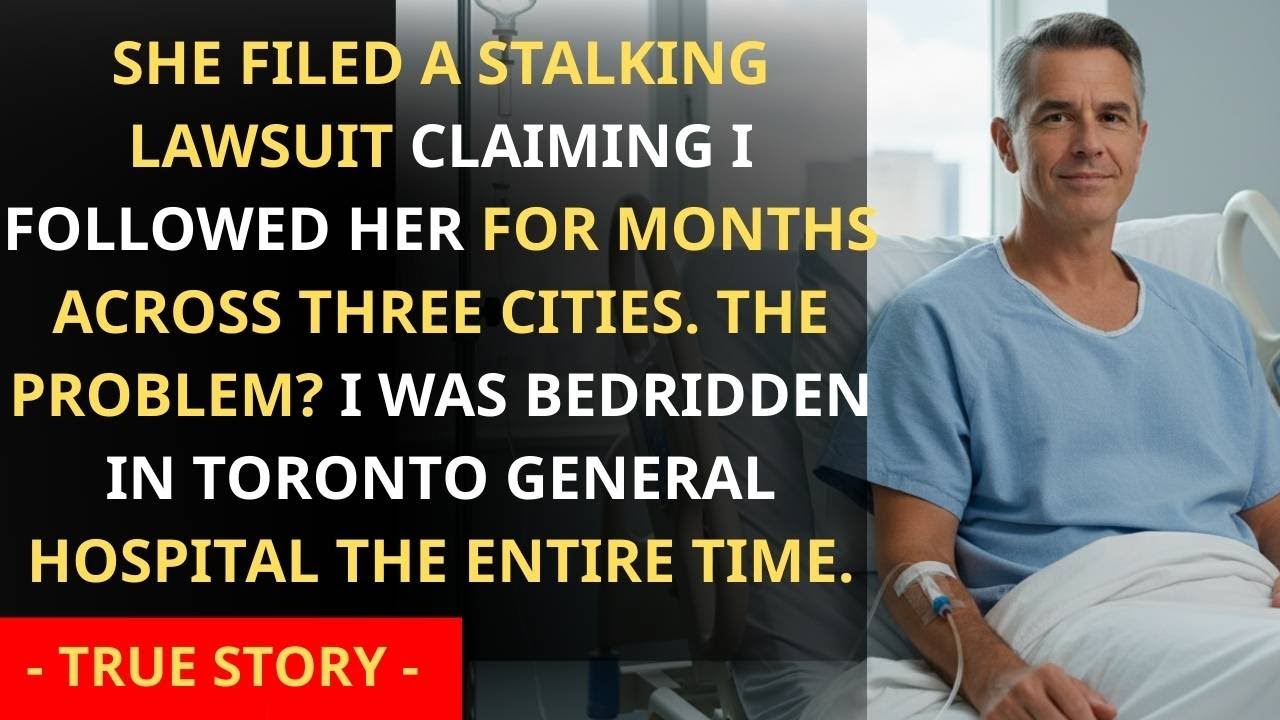 My ex-wife is suing me for stalking her across Ontario. I've