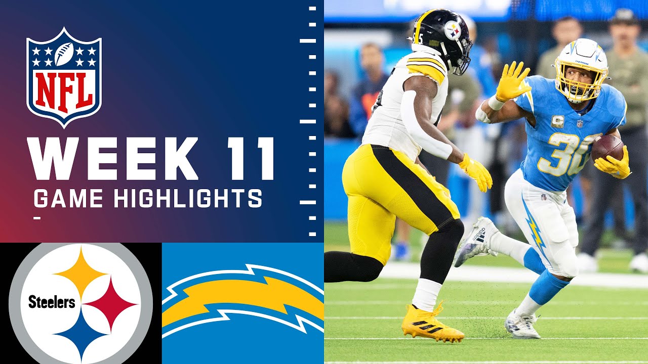Steelers vs. Chargers Week 11 Highlights | NFL 2021