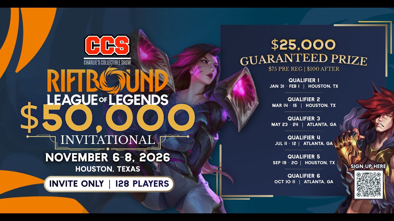 CCS: Riftbound $25,000 - Invitational Qualifier - Day 1