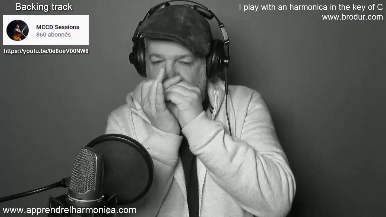 Impro blues in G - Harmonica C - Paul Lassey