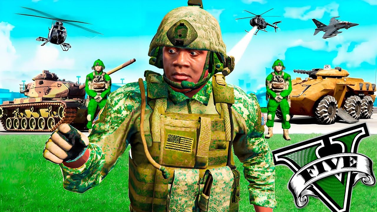 CONTROLO el EJERCITO MAS PODEROSO de GTA 5!