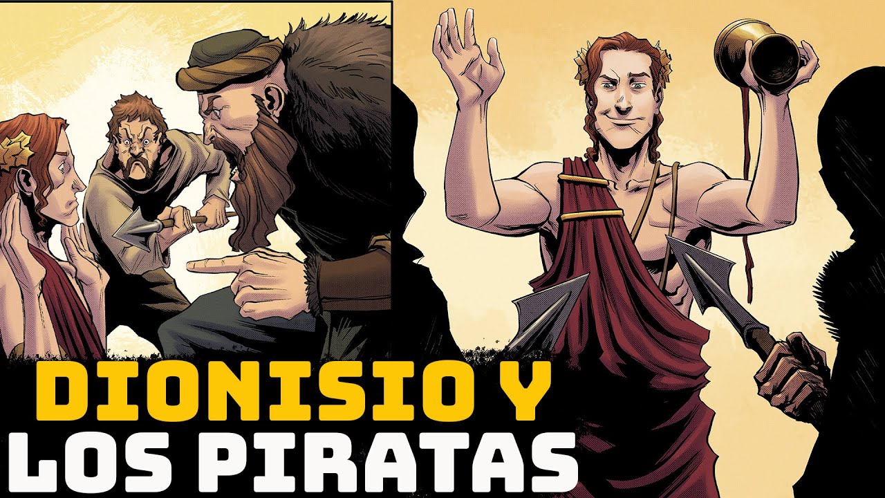 Dionisio es Secuestrado por Piratas - Mitología Griega