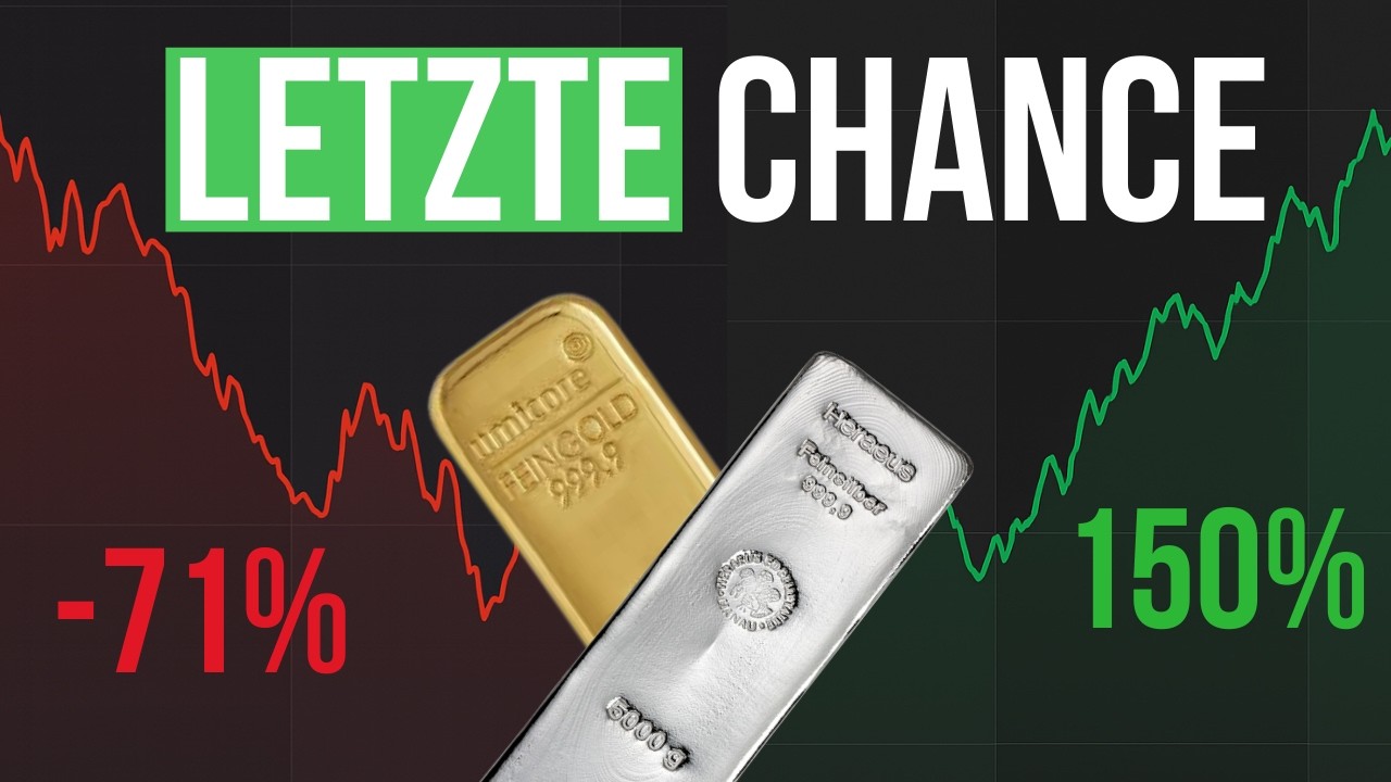 Silber & Gold Jetzt Kaufen? LETZTE CHANCE!