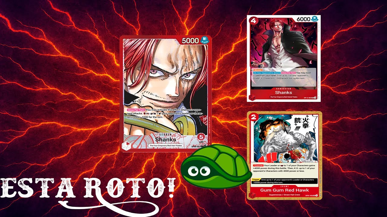 SHANKS TORTUGA está ROTO en OP12!!! One Piece Trading Card Game