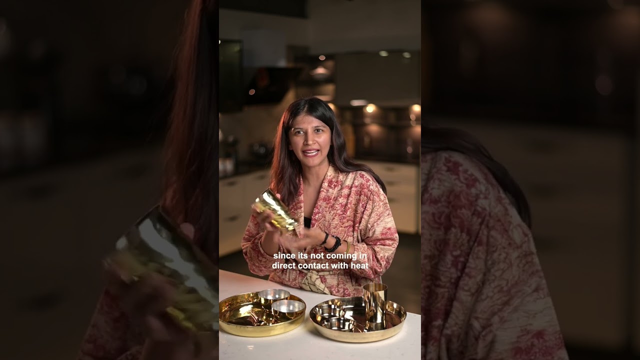 Should you use a brass thaali set or kansa thaali set for eating? Brass or Bronze? Which is better?