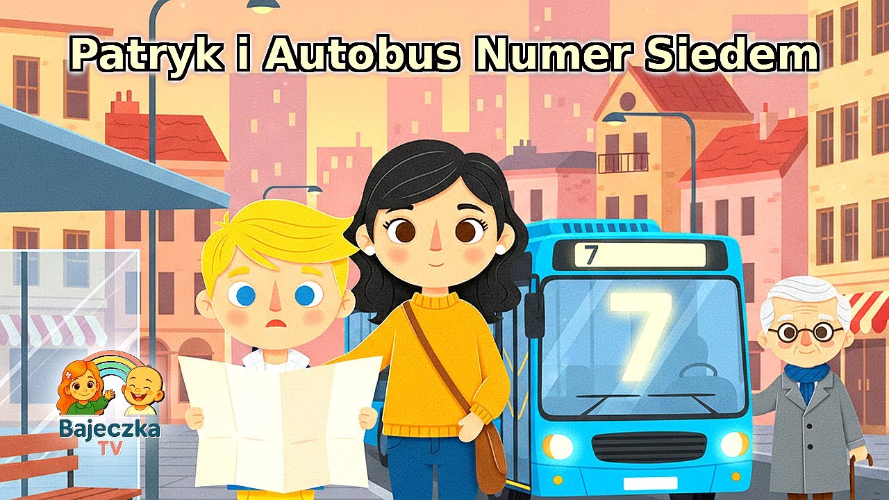 🚌📚 Patryk i Autobus Numer Siedem - Bajka przygodowa 📚🚌 | Bajeczka TV