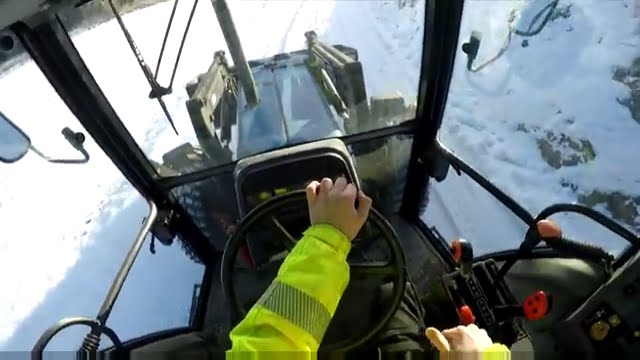 Ford 6640 and Duun | Snow Removal
