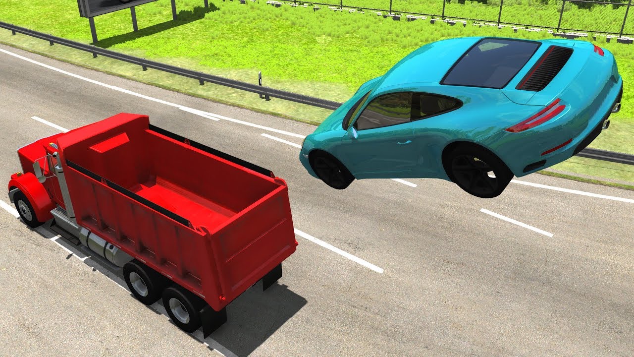 High Speed Jumps&Crashes #23 - BeamNG Drive
