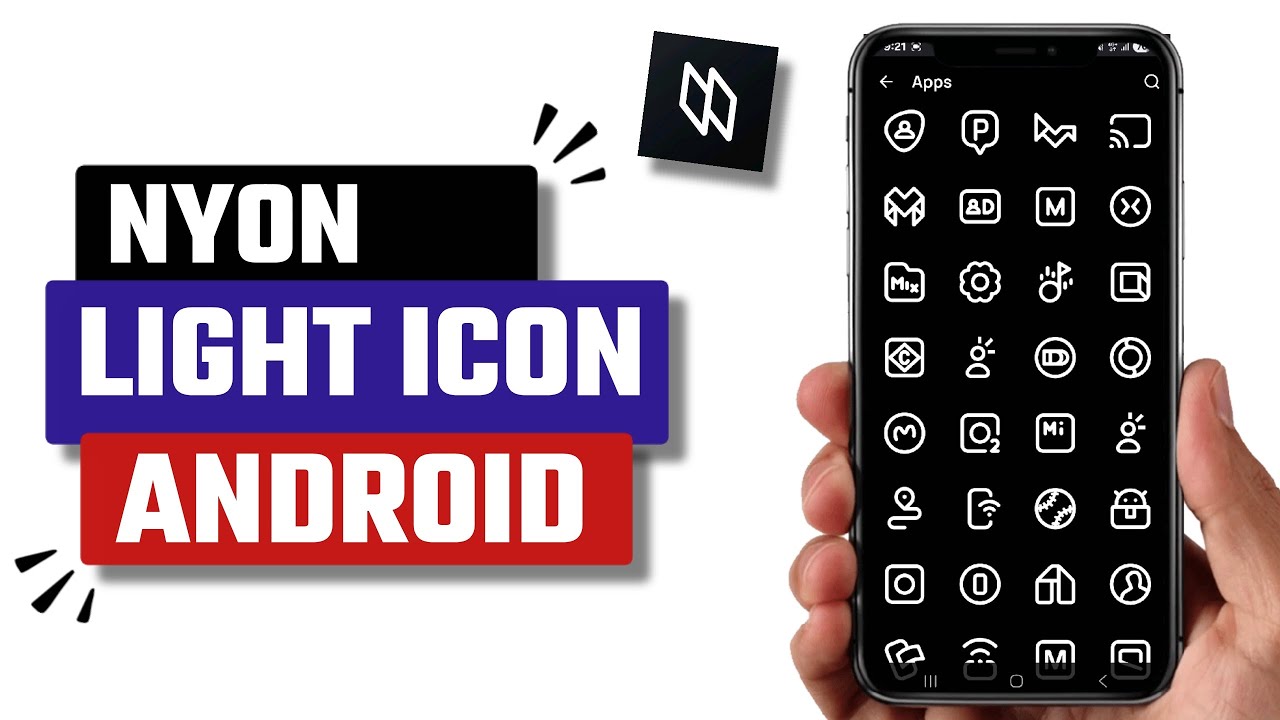 Best Nyon Light Icon Pack App for Android
